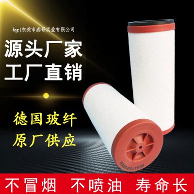 贝克96541600000真空泵油雾过滤器 贝克U4.70/U4.100排气过滤器