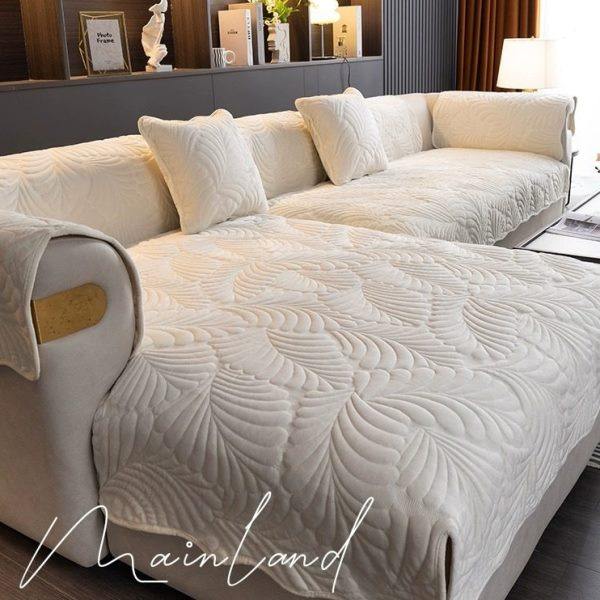 四季通用高档沙发垫防滑垫简约现代加厚款垫子冬季毛绒套罩靠背巾,居家布艺,沙发垫,淘宝优惠券,粉丝福利购,淘宝优惠卷