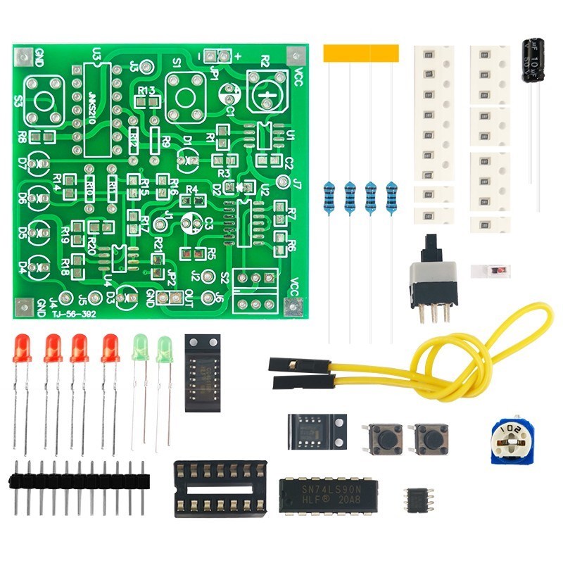 对口单招电子技能考试套件555+358+74LS90焊接DIY练习TJ-56-392
