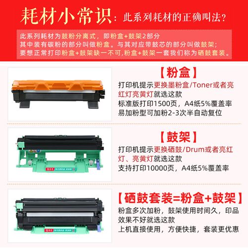 联想LT201墨粉盒LD201鼓架M7206W 7216NWA LJ2206W激光打印机粉盒
