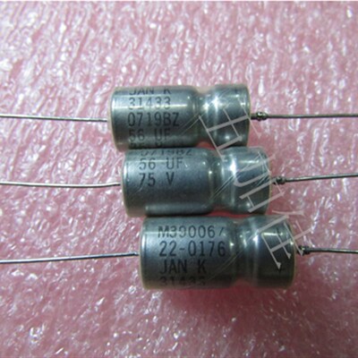 M39006/22-0176 75V56UF 全新正品 液态钽电容