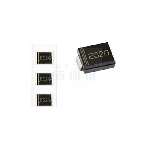 贴片超快恢复二极管SMB DO-214AA 2A/400V ES2G SF26(50个)泰阳讯