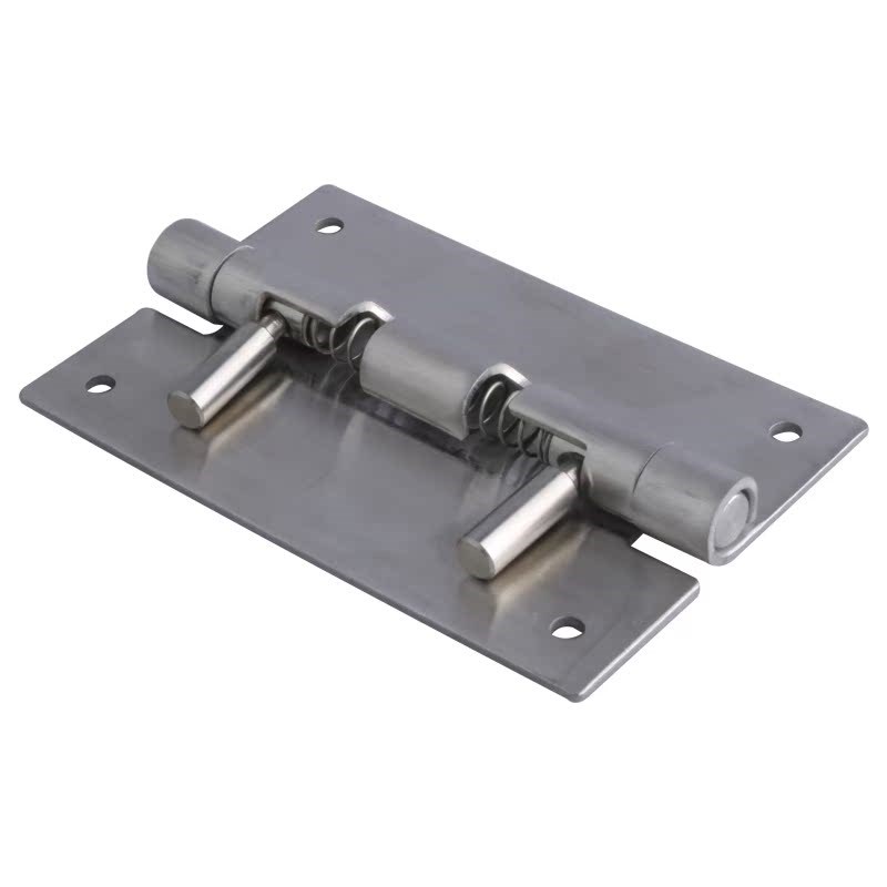 HFV06-76 工业不锈钢铰炼 蝶形平型 调节弹力方型 弹簧折页 CL120