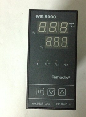 Temadix余姚温度仪表厂WE-5611智能温控WE-6000现货WE-6611包邮