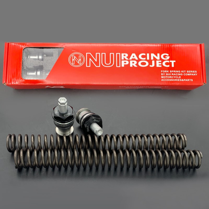 佛沙NSS350前减震升级改善触底软硬预载可调加强弹簧减震泰国NUI