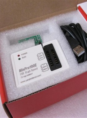 MinPro100E编程器 BIOS SPI FLASH 24/25/95存储器USB读写烧录器