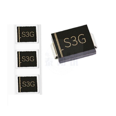 贴片整流二极管S3G 1N5404 SMC DO-214AB 3A/400V 现货 可配单