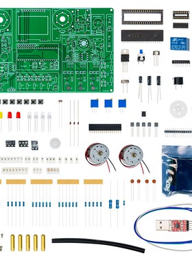 一室一厅控制系统竞赛套件赠试题资料python上位机程序JS-56-357