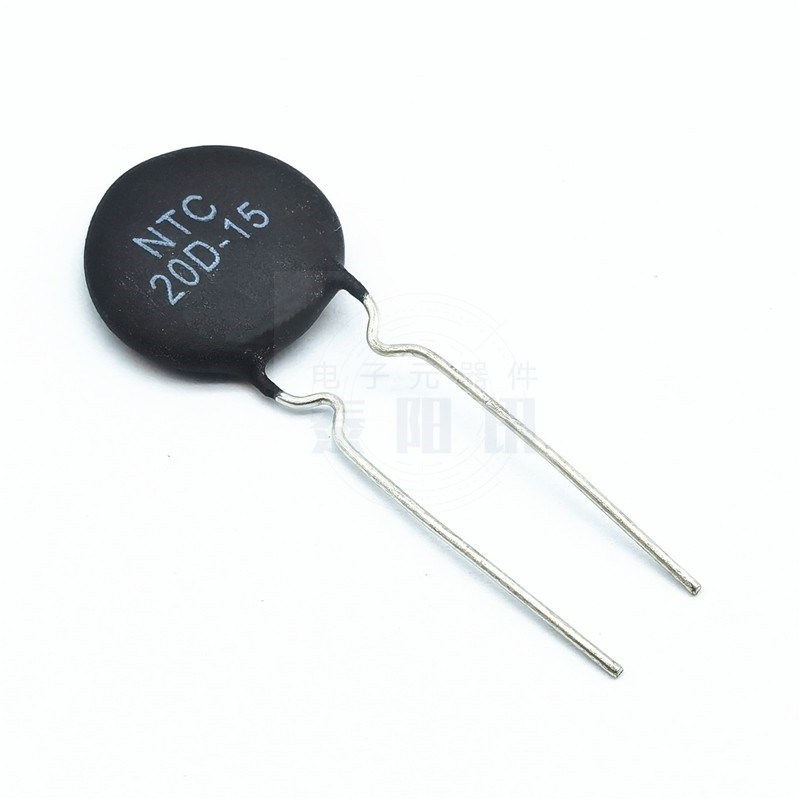 NTC直径15MM MF72黑色热敏电阻 3D/5/8/10/15/16/20/22/30/47D-15