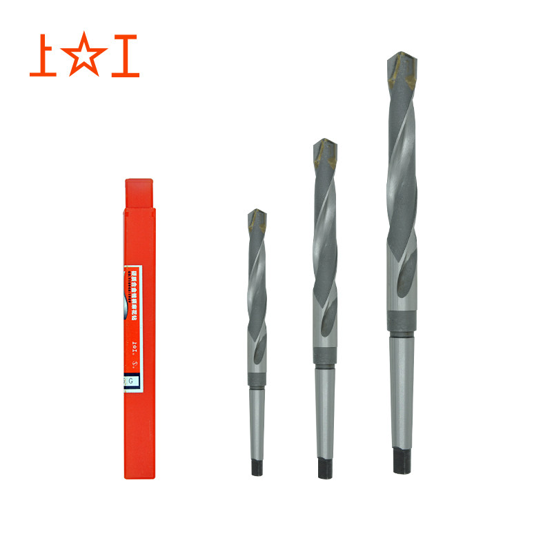 上工 硬质合金锥柄麻花钻头金锥钻车机床钻头莫氏圆锥钻头25-30mm