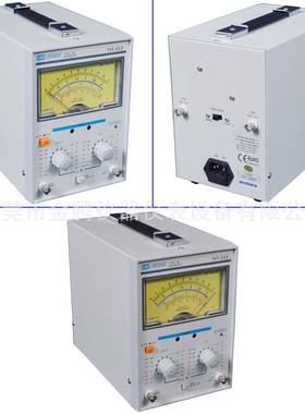 龙威TVT322双针毫伏表500KHZ指针直流电压表毫伏表500V毫伏表