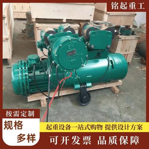 BCD型防爆钢丝绳电动葫芦1吨2吨3吨BT4防爆CT4防爆电动葫芦