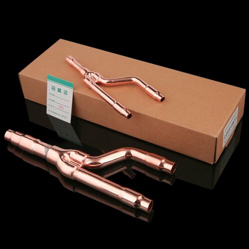 中央空调分歧管大金22T 33T 72T 73T 75T 美的FQ01A分支器纯铜管