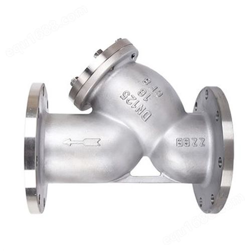 GL41W不锈钢法兰过滤器304法兰y型过滤器管道阀门蒸汽过滤器工业