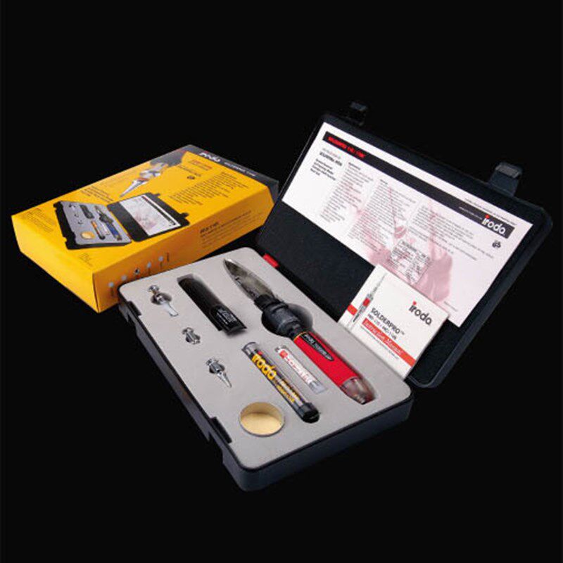 台湾爱烙达 iroda 瓦斯工具 气体烙铁PRO-110K 110W 4合一