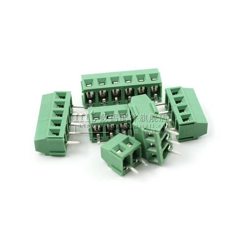 10只 螺钉式PCB接线端子 3.81MM KF128-2P 3P 4P 5P 6P  可拼接