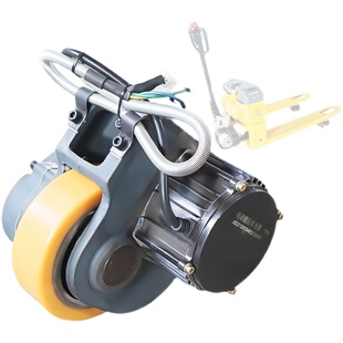 48V800 电动地牛托盘加速器驱动轮 1200W电动堆高机单轮驱动总成