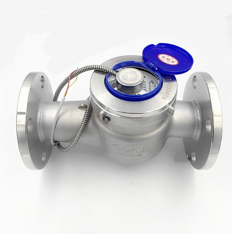 304不锈钢远传法兰水表 旋翼式远传智能水表 可拆式远传水表DN100