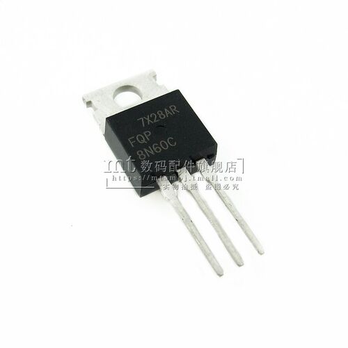 【MT】FQP8N60C 8N60 TO-220 MOS场效电晶体 5祇6.5元