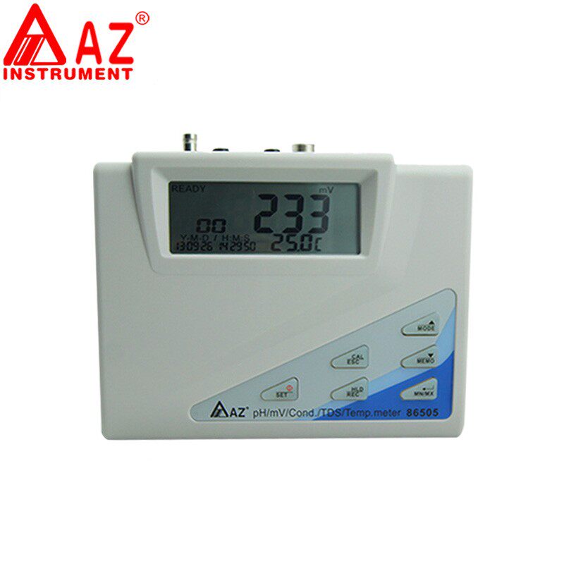 台湾衡欣 AZ86505 PH计 酸碱计 氧化还原电位计电导率仪TDS盐度计