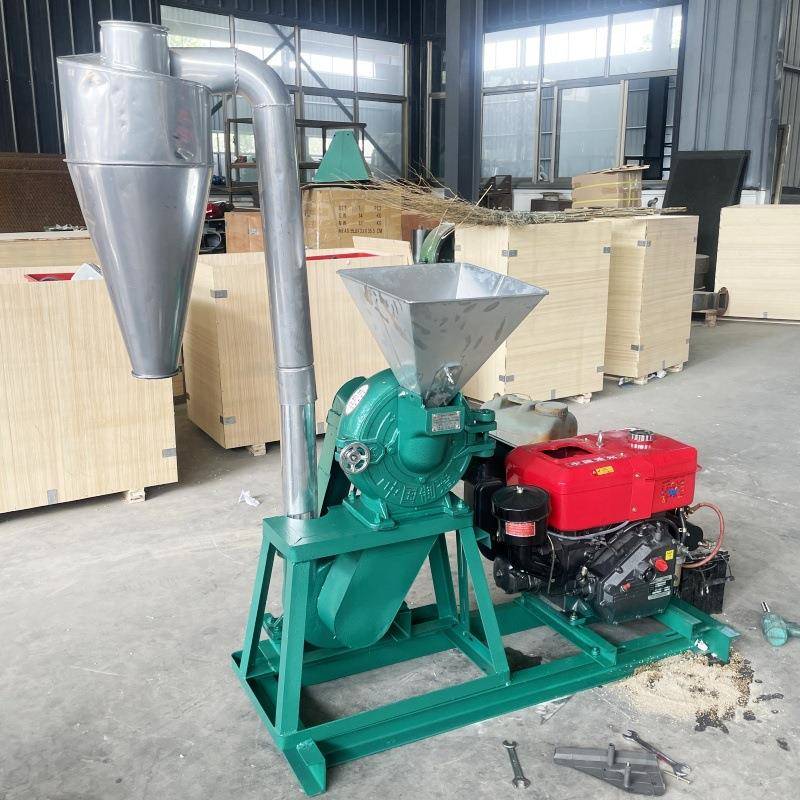 东营石膏块粉碎机五谷杂粮玉米面粉碎机贝壳豆粕饲料粉碎机