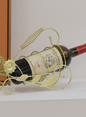 红酒架摆件轻奢高档客厅装饰品家居电视酒柜玄关R现代简约艺术欧