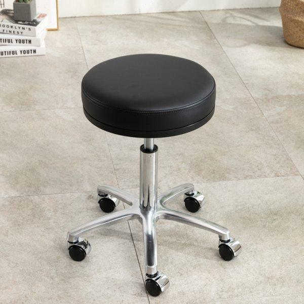 美容凳子滑轮包邮真皮美发店旋转椅子升降美容院专用大工牛皮圆凳,商业/办公家具,大工椅/师傅椅,淘宝优惠券,粉丝福利购,淘宝优惠卷