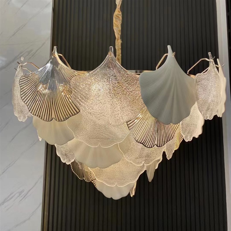 法式奶油风客厅吊灯创意个性艺术主卧室灯2J024新款轻奢网红餐厅