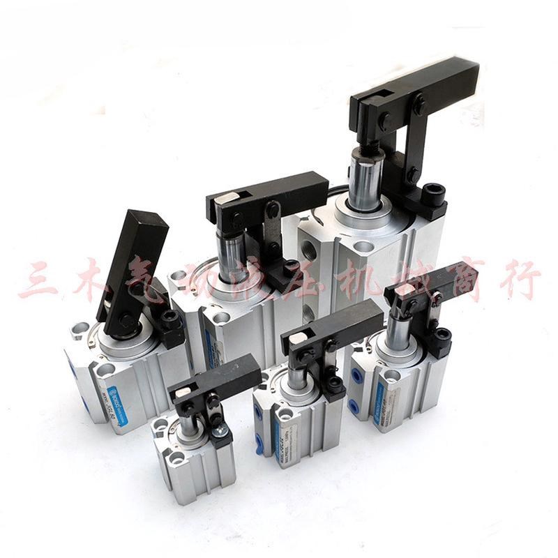 杠杆气缸calc空摇臂气缸25/32/40/H50/63夹紧压夹具气缸alc