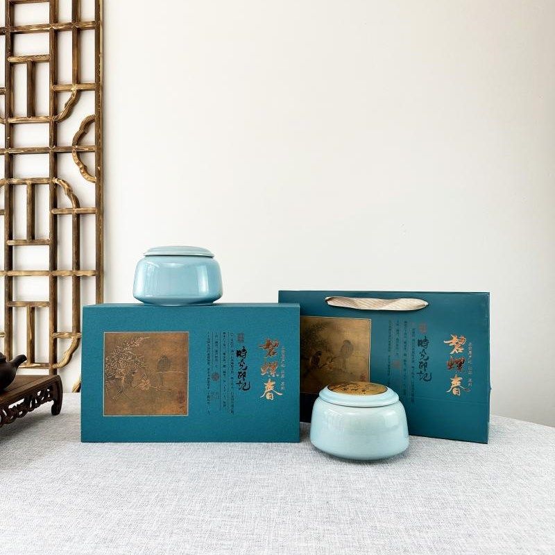 新款2023新款茶叶礼盒包装洞庭山碧螺春茶O叶盒空盒送内袋干燥剂