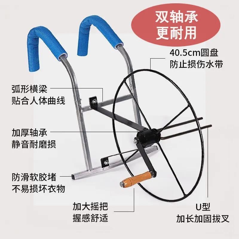 喷带卷盘器缠水管收r纳架肩背式新款灌溉浇地水带收卷器