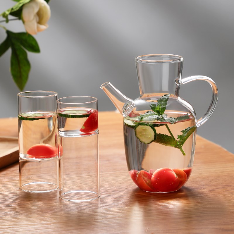 水经注茶壶仿宋玻璃茶壶大容量中式绿茶壶高O硼硅执壶煮茶壶花茶