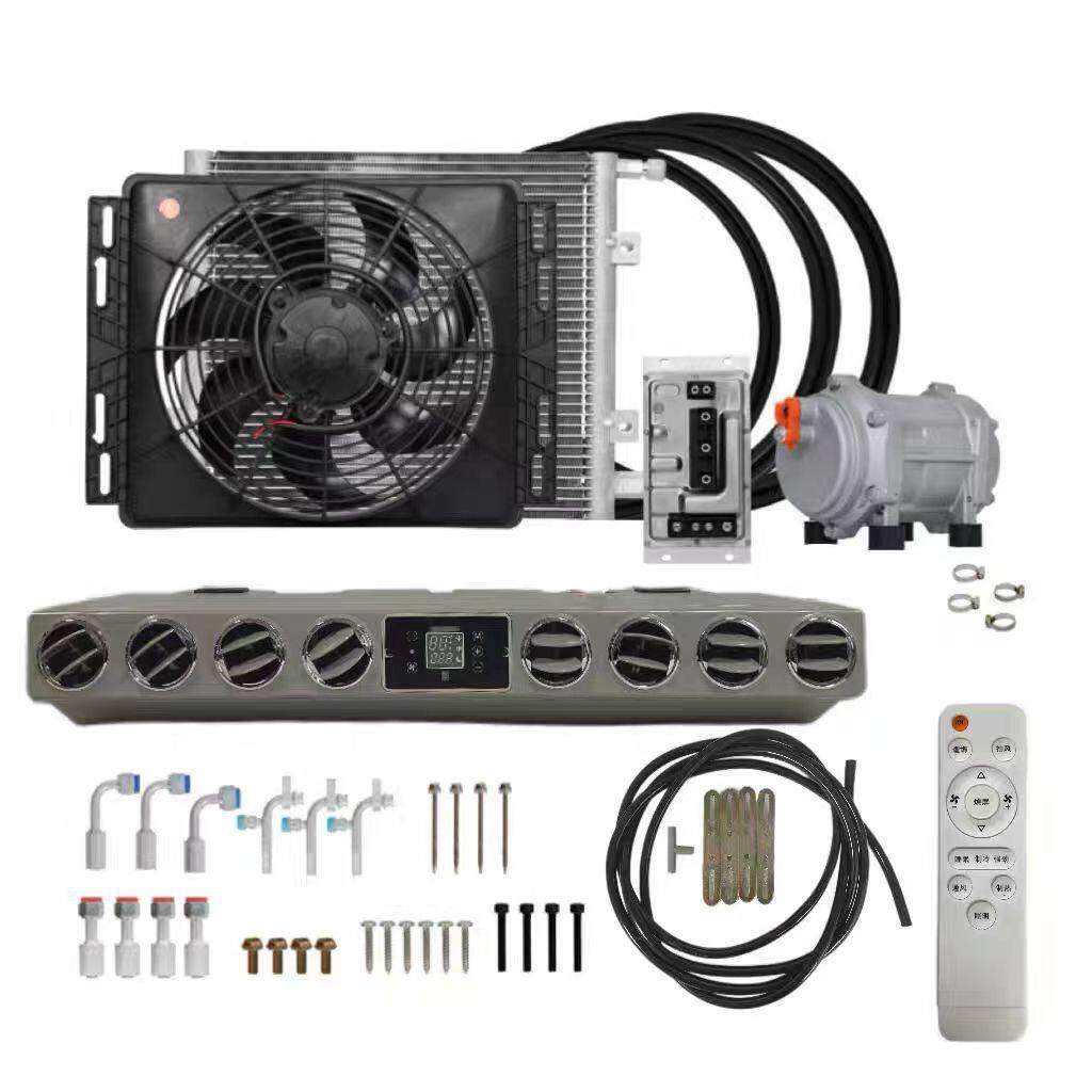 依维柯图雅诺隐藏式驻车空调吸顶式内机12V24V变频独立制冷