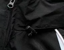 thumbnail for Left Yellow Four-Star Shield, Right White Large Su Splash Black Zipper Jacket Set 22090838