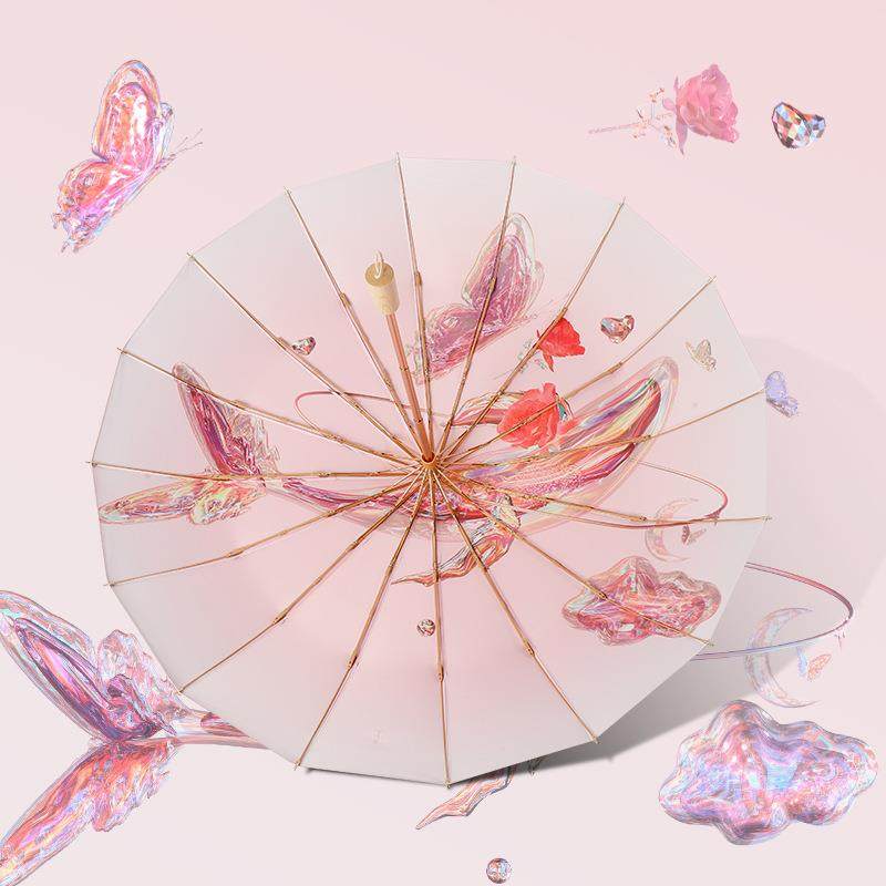 新款16骨复合彩胶晴雨两用遮阳伞手开折叠防晒晴雨伞三折女太阳伞,纺织面料/辅料/配套,纺织机械配件,淘宝优惠券,粉丝福利购,淘宝优惠卷