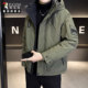 啄木鳥冬季 潮流连帽外套保暖抗寒冲锋衣帅XN 羽绒棉服韩版 男士 工装