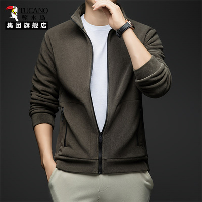 啄木鸟春秋季休闲外套男士卫衣