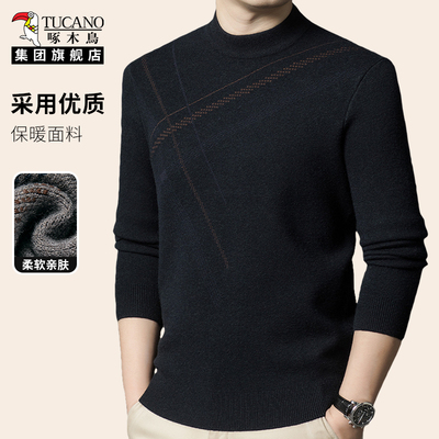 啄木鸟毛衣男款秋冬季2025新款