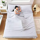 隔脏睡袋出差旅行便携式 住酒店隔脏床单双人被罩枕套火车宾馆防脏