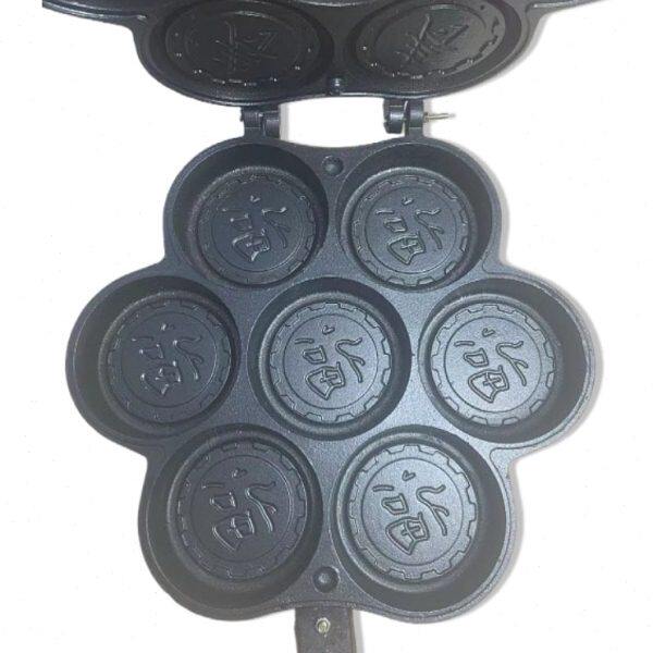 三角粑福字粑烤模具家用米糕烤玉米包谷粑甜糕重庆特色铝制模具