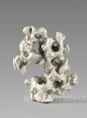 新中式创意太湖石奇石头雕塑摆设家居软装饰品客厅玄关样板房摆件