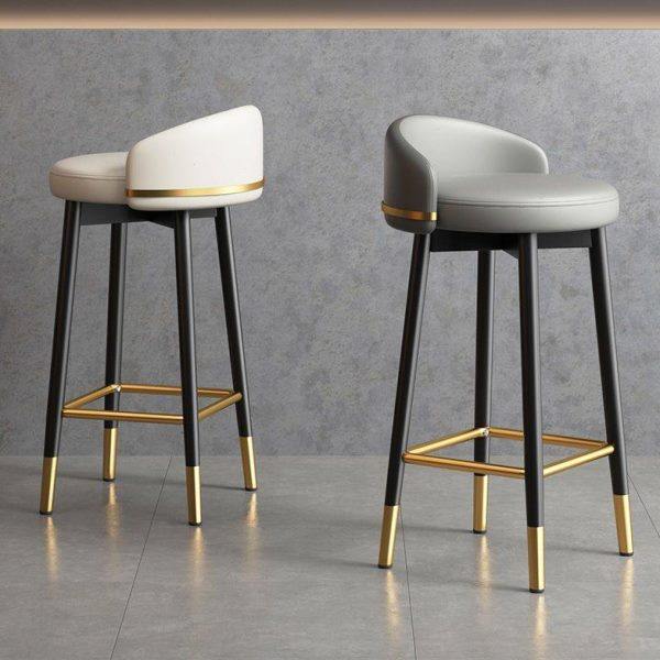 椅子铁艺轻奢家用高脚凳吧台椅高脚椅收银台前台吧台酒吧旋转简约,商业/办公家具,酒吧凳,淘宝优惠券,粉丝福利购,淘宝优惠卷