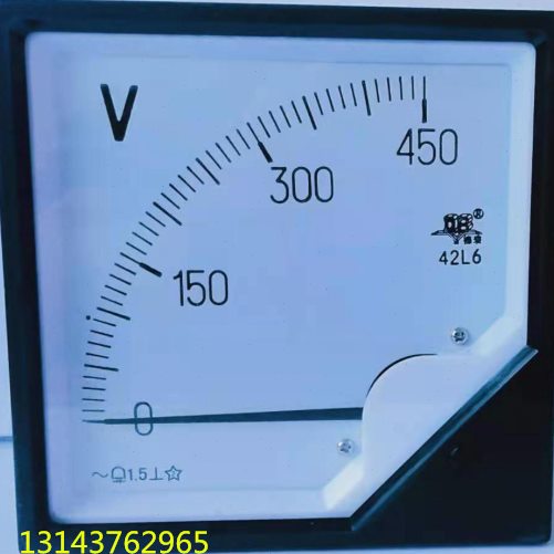 DB德表 交流电压表42L6-250V 300V 450V 500V 600V 广东德庆电表
