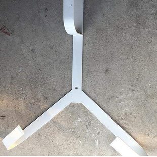 船用救生圈支架游艇三幅释放架护栏固定游泳圈架子泳池多功能挂架