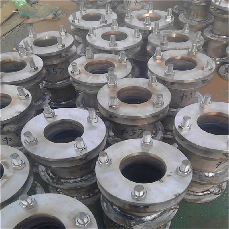 304 316L材质S312标准柔性B防水套管 供应唐山不锈钢柔性穿墙防水