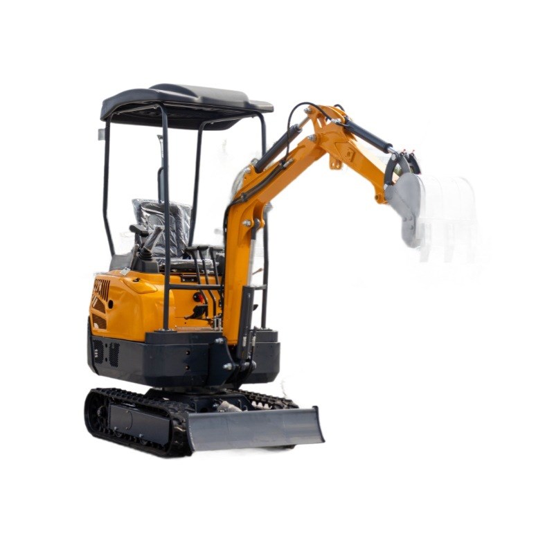 新款HT16f微型挖掘机 履带式1.6吨家用小挖机 果园开沟挖土小勾机