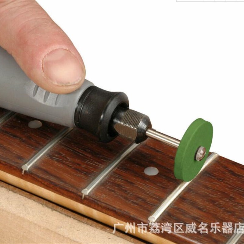 电木吉他贝斯班卓尤克里里y乐器品丝抛光打磨电磨头 磨轮