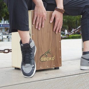 壁虎箱鼓卡洪鼓打击木箱手拍鼓坐鼓方儿童卡宏鼓电箱乐器鼓