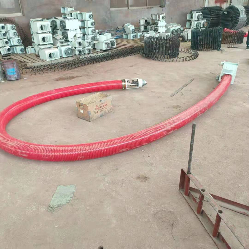 小型家用抽沙机 车载软管输送机 干沙锯末软管吸料机厂家