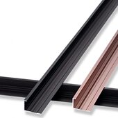 典爵阁阳角收边条铝合金装 饰条护墙板工字线收口条木饰面12mm阴角